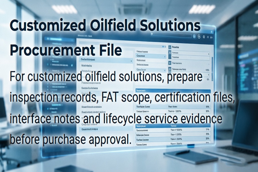 Customized integrated oilfield solution package